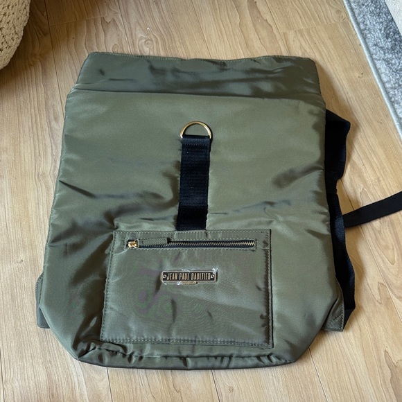 Jean Paul Gaultier Khaki Men's Backpack